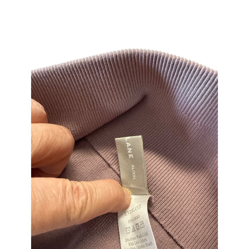 Everlane Seamless Bike Short~Size XL/XXL~Light Purple High Rise NWOT L3 35 - Picture 5 of 6